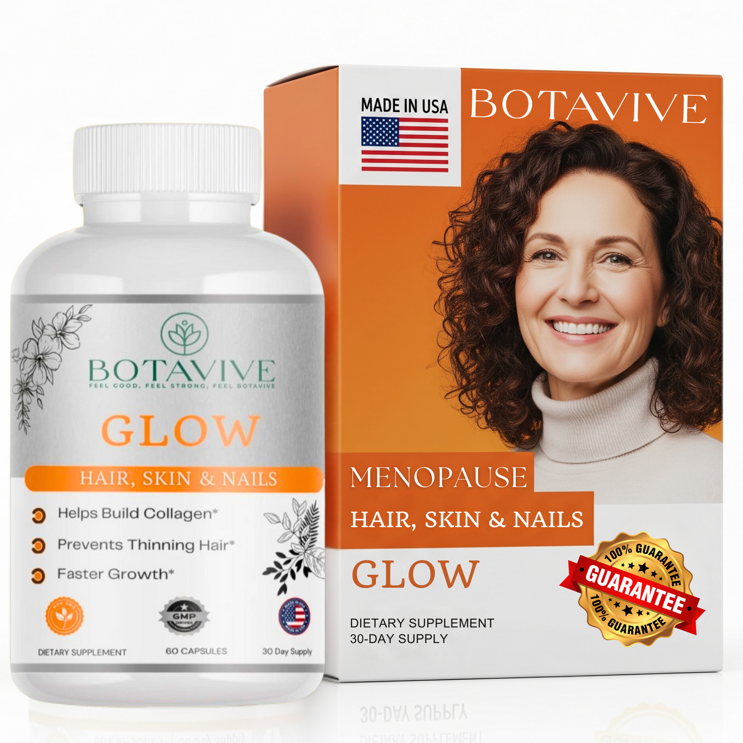 Botavive Glow - Hair, Skin & Nail Rejuvenation Formula