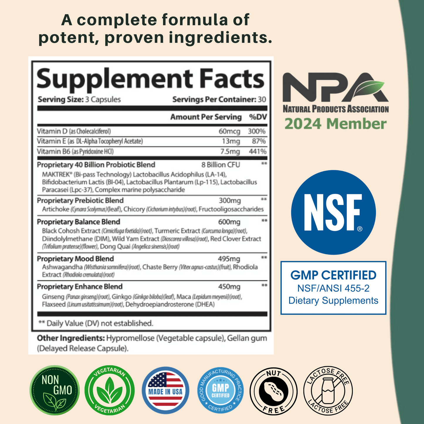 Botavive Balance - Natural Menopause Multi Symptom Relief - Botavive