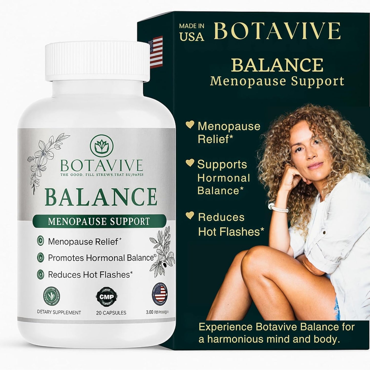 Botavive Balance - Natural Menopause Multi Symptom Relief - Botavive