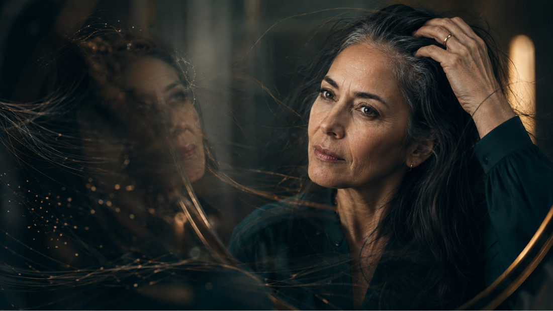 Hair thinning at the temples: 3 causes in women over 40