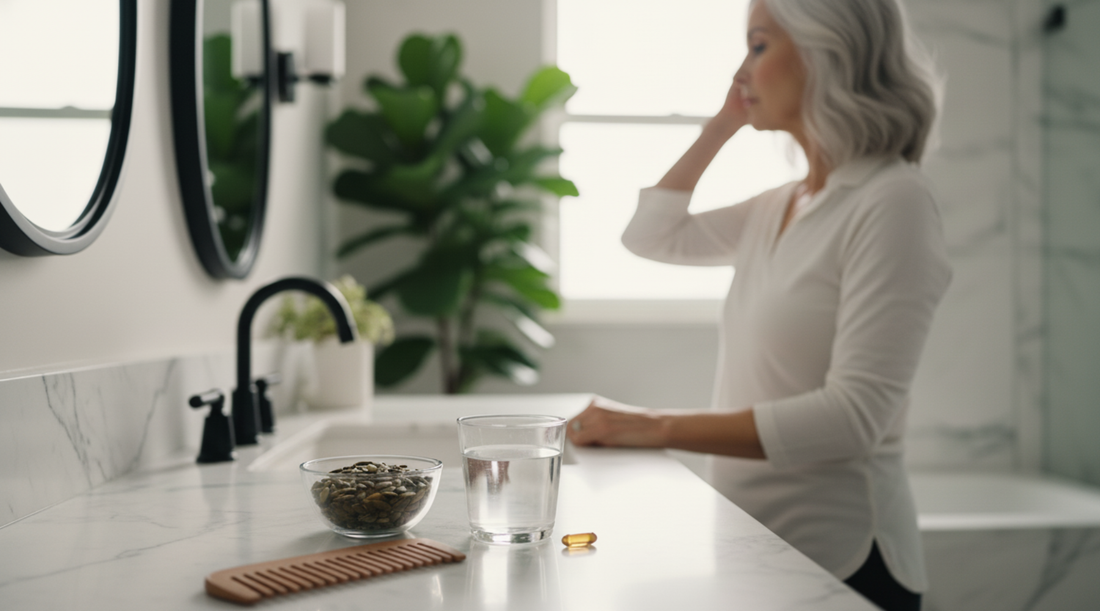 How to improve hair health naturally during menopause