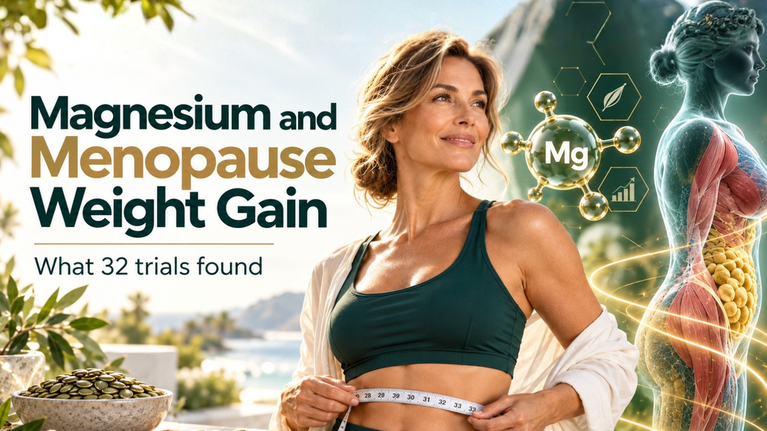 Magnesium and menopause weight gain: what 32 trials found