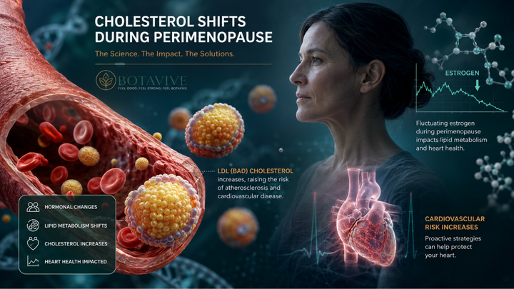 What the research actually says about cholesterol in perimenopause