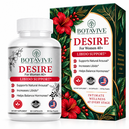 Botavive supplement bottle styled on a light background for product photography