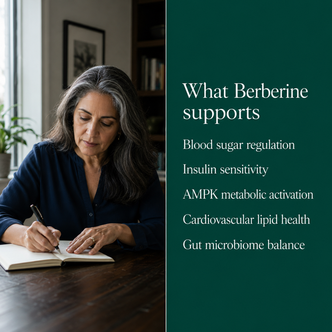 Botavive Berberine 1200mg: Metabolism and Blood Sugar Support for Women in Menopause.