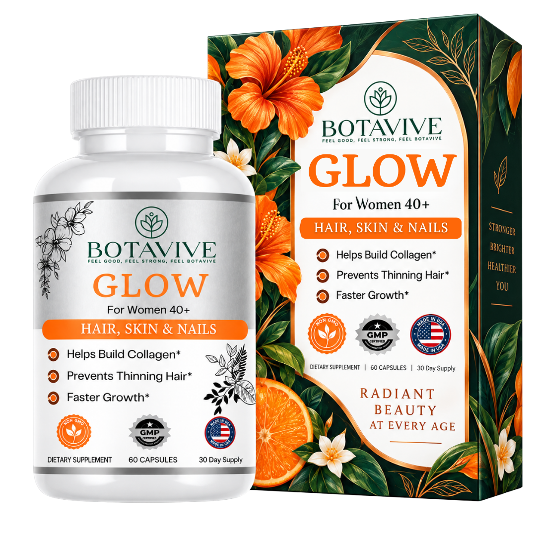 Botavive supplement boxes photographed together for the product catalog