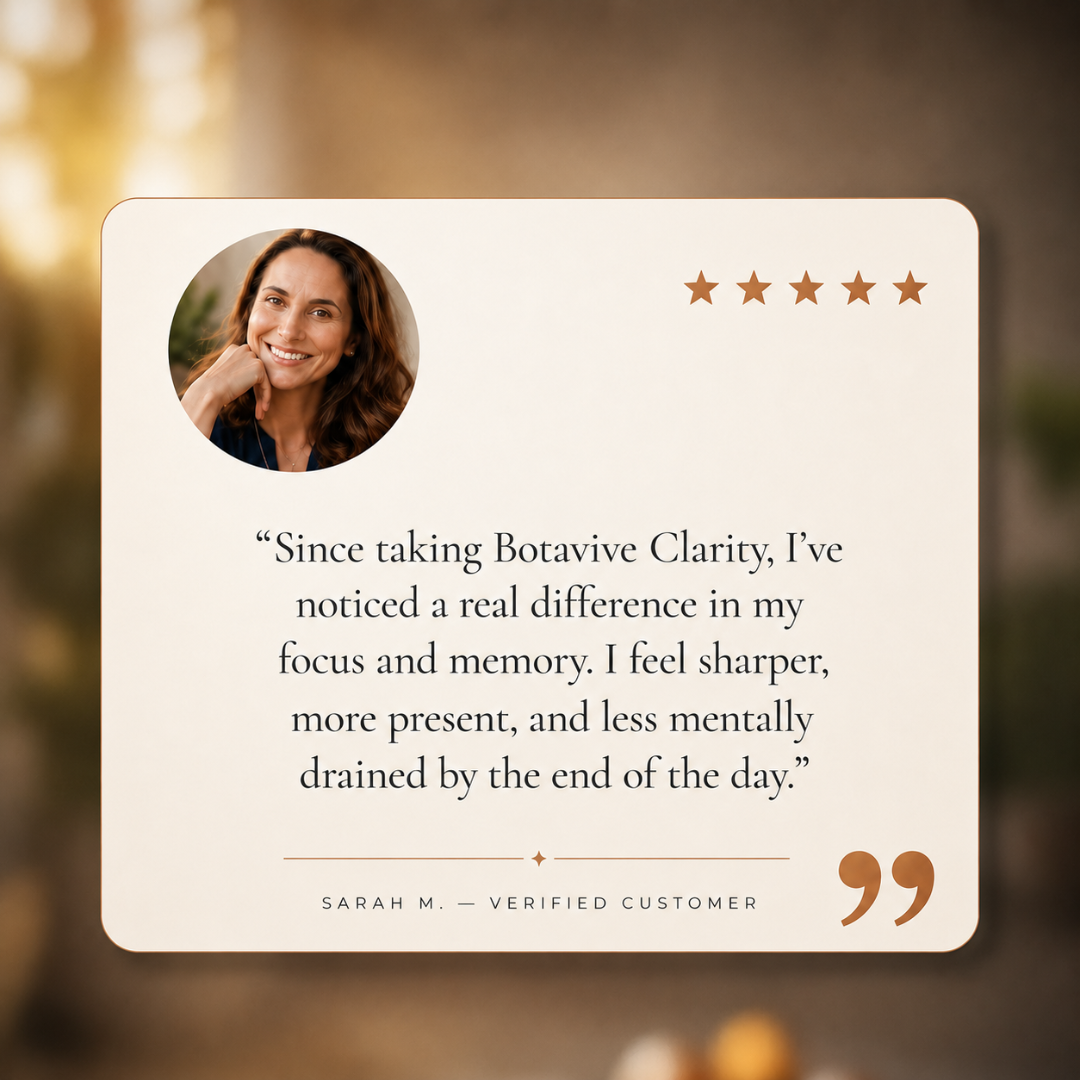 Testimonial for Botavive Clarity