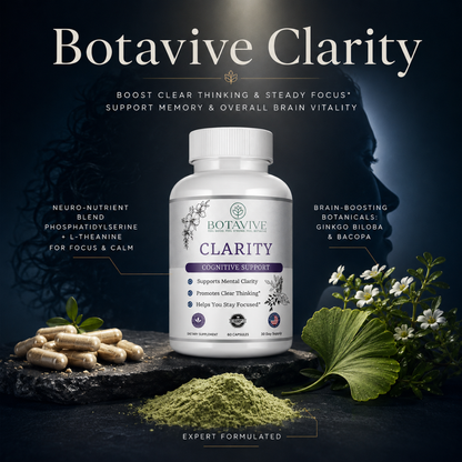 Botavive Clarity - Menopause Brain Fog and Memory Supplement for Women