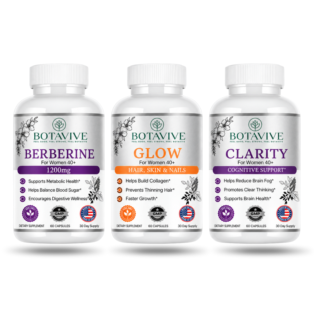 Radiance and Vitality Bundle supplement set for beauty and metabolism support