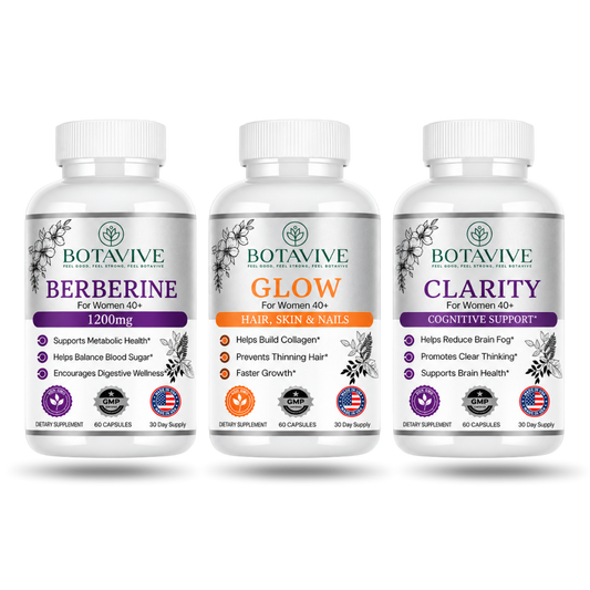 Radiance and Vitality Bundle: Beauty, Metabolism, and Mental Clarity for Women Over 40