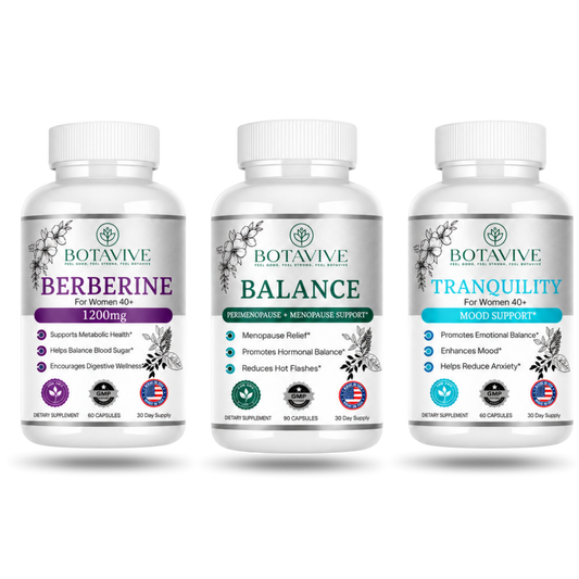 Menopause Relief Bundle: Balance, Berberine & Tranquility