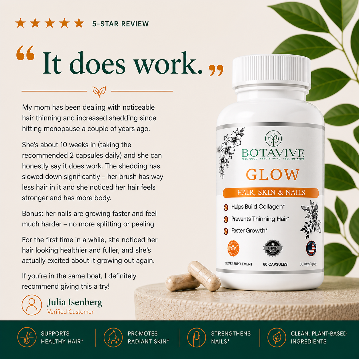 Review of Botavive Glow from Julia Isenberg