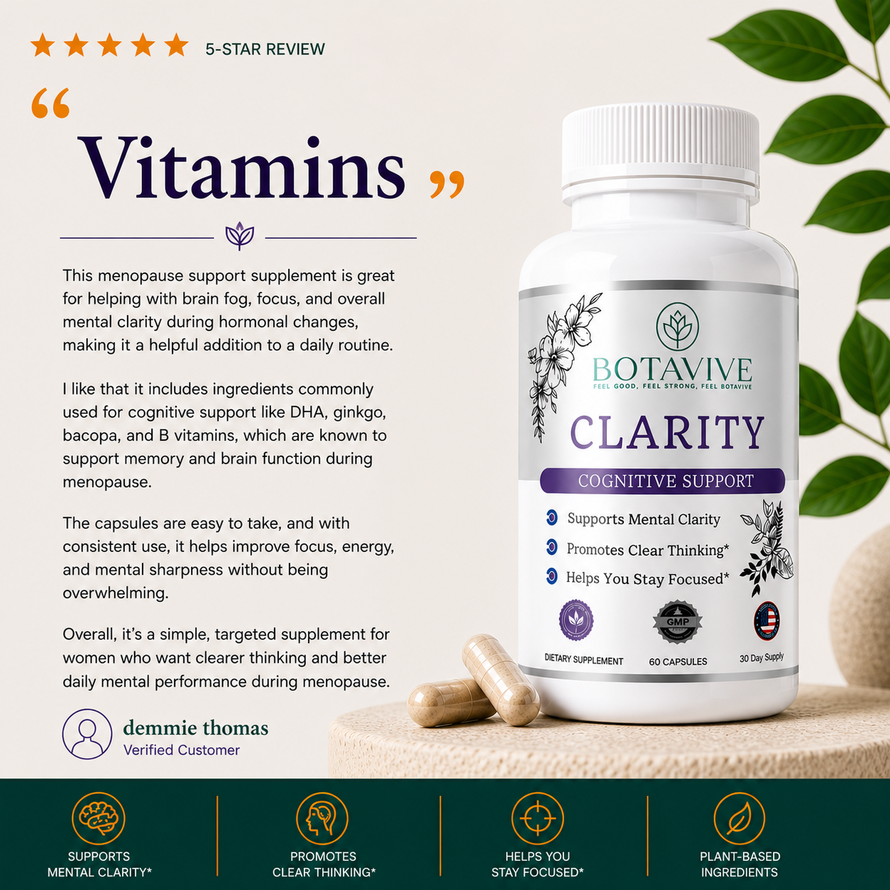 Review of Clarity from demmie thomas