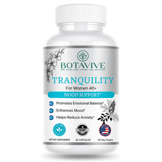 Botavive Tranquility - Menopause Stress and Anxiety Supplement for Women 40+