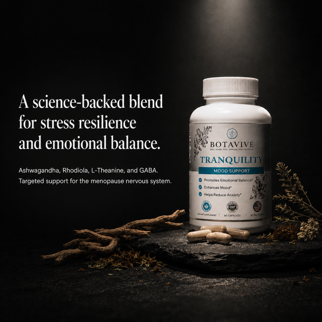 Botavive Tranquility - Menopause Stress and Anxiety Supplement for Women 40+
