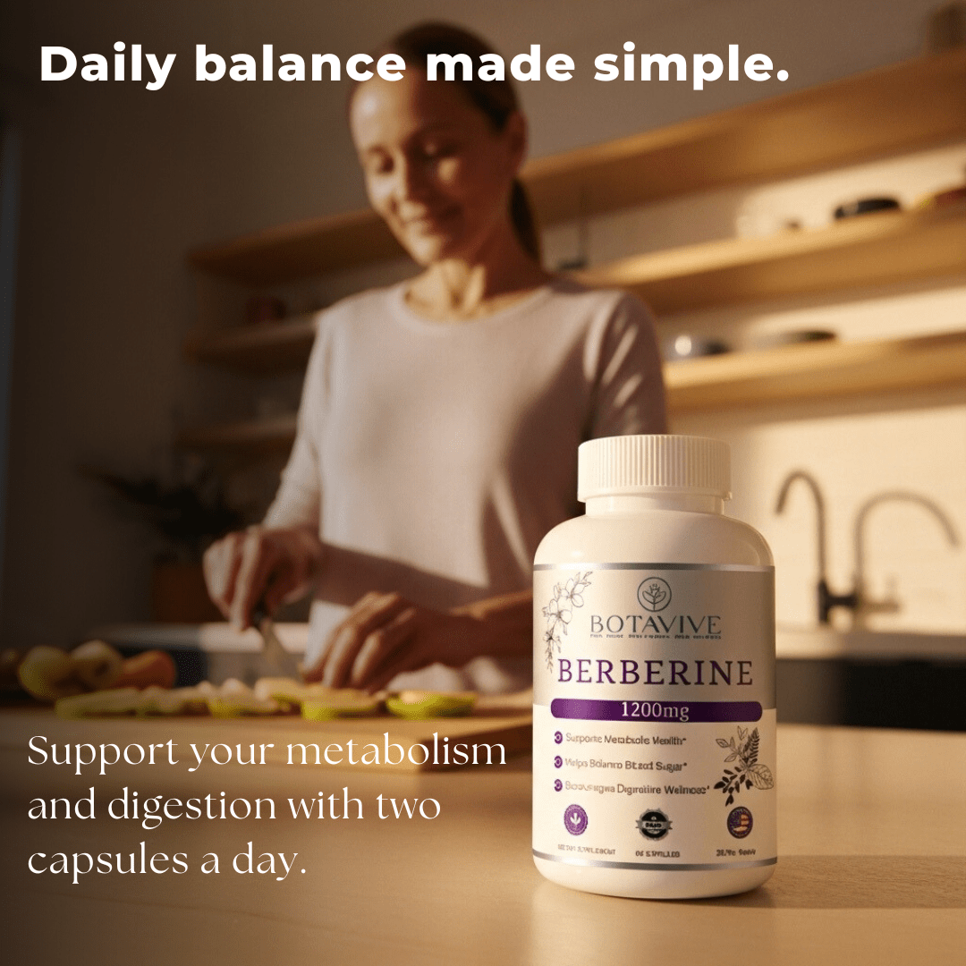 Botavive® Berberine 1200 mg – Premium Berberine HCl Blend - Botavive