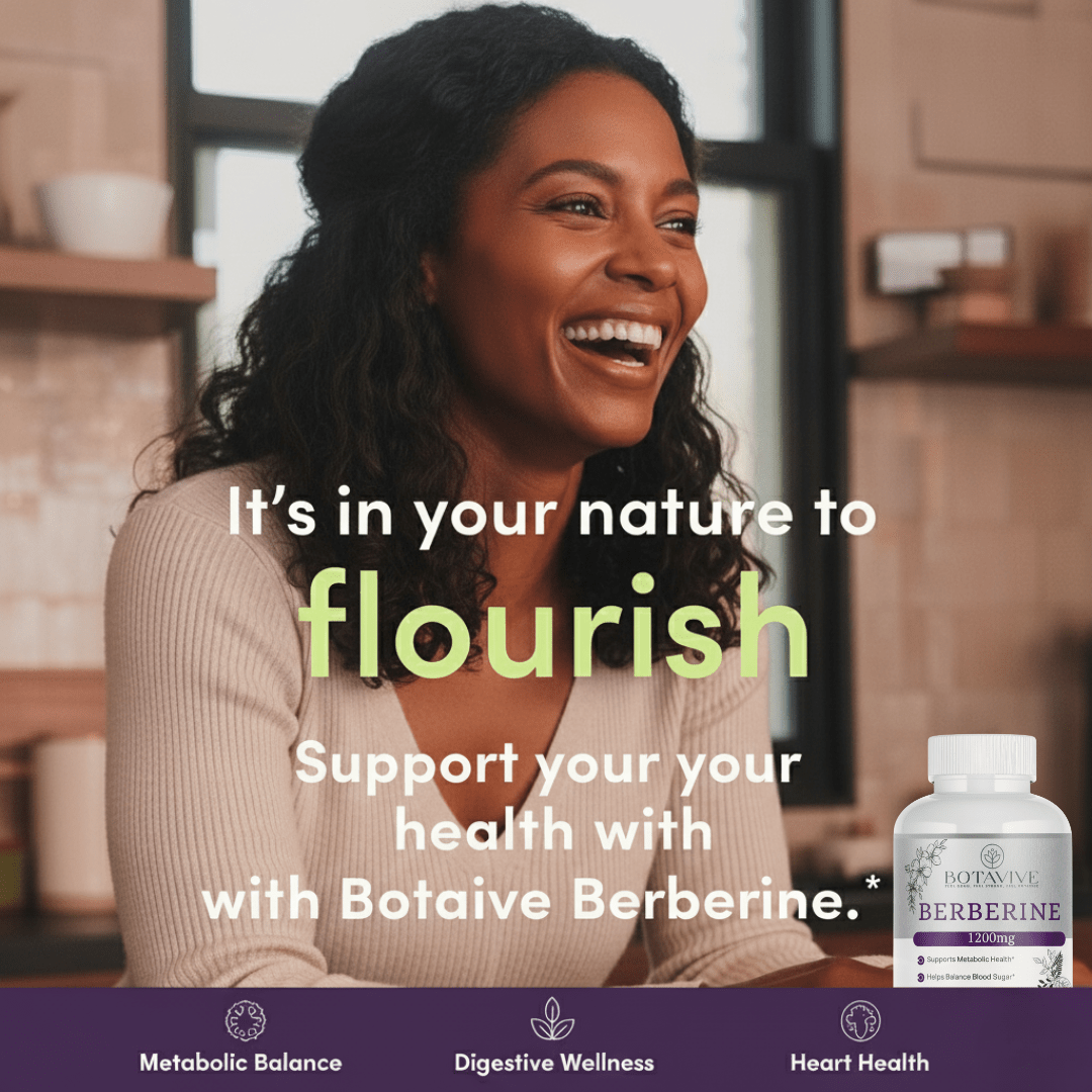 Botavive® Berberine 1200 mg – Premium Berberine HCl Blend - Botavive