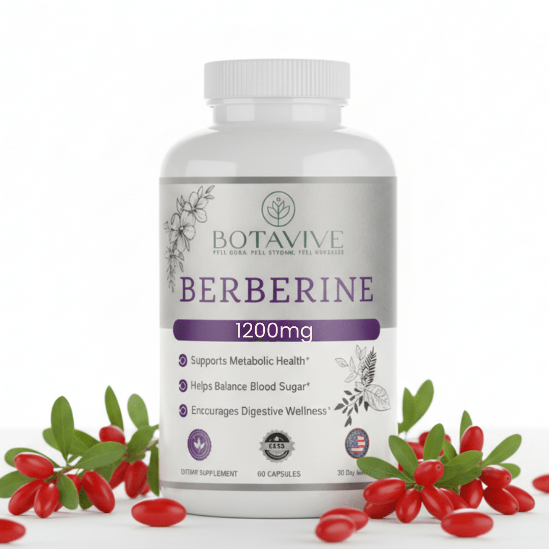 Botavive® Berberine 1200 mg – Premium Berberine HCl Blend - Botavive