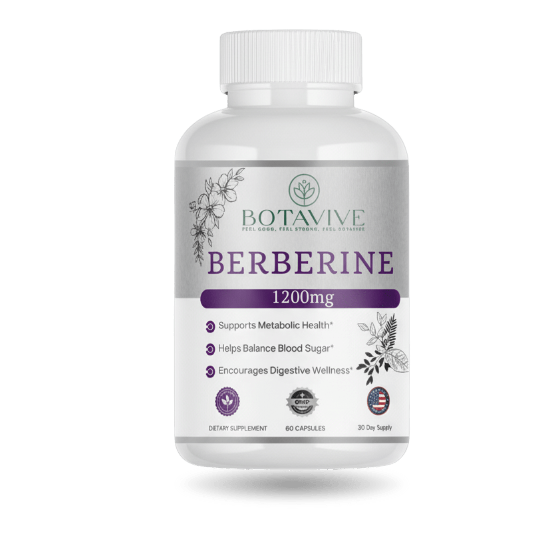 Botavive® Berberine 1200 mg – Premium Berberine HCl Blend - Botavive