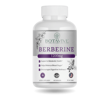 Botavive® Berberine 1200 mg – Premium Berberine HCl Blend - Botavive
