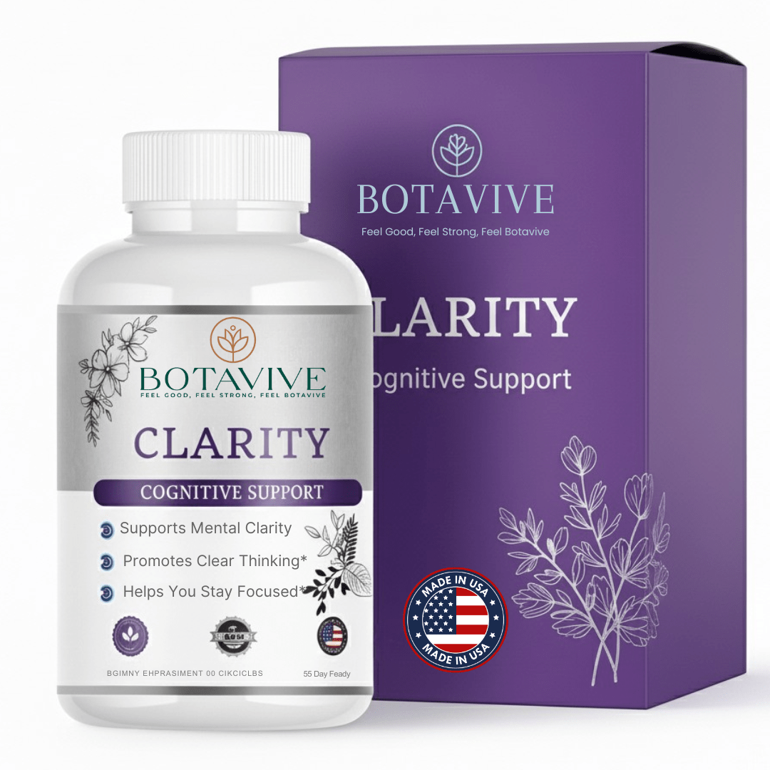 Botavive Clarity - Brain Fog & Memory Booster for Mental Sharpness - Botavive