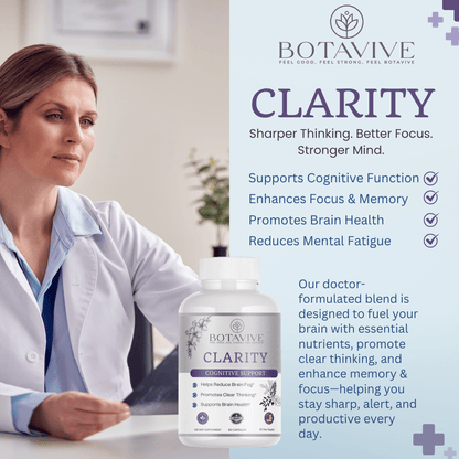 Botavive Clarity - Supports Cognitive Wellness & Focus - Botavive