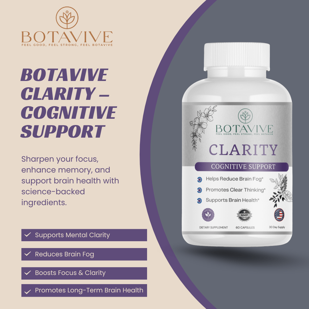 Botavive Clarity - Supports Cognitive Wellness & Focus - Botavive