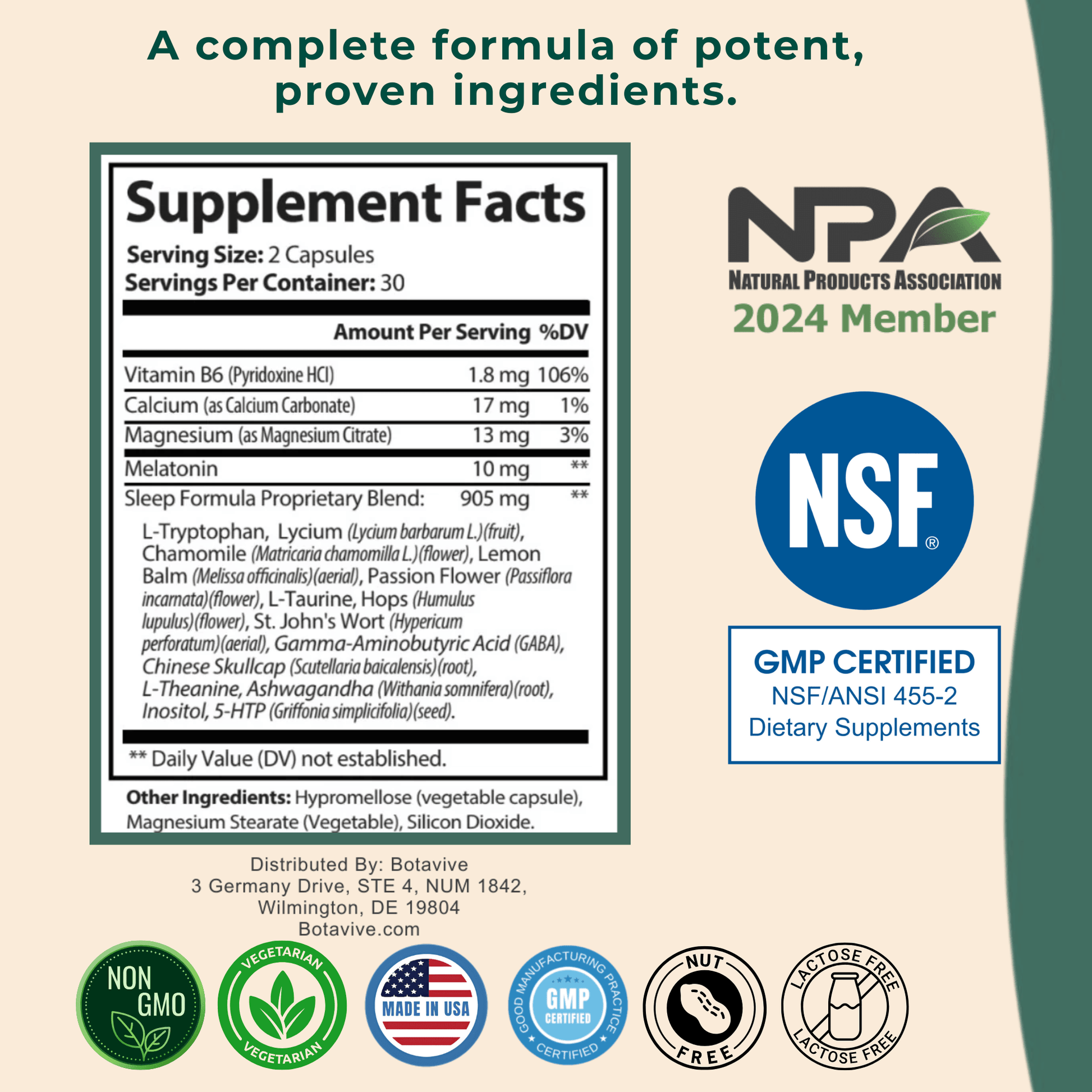 Botavive Dream – Deep Sleep & Nighttime Recovery - Botavive