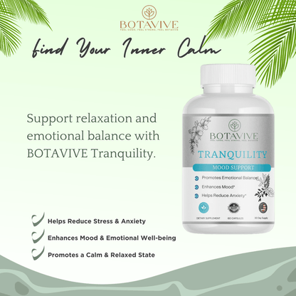 Botavive Tranquility - Helps Promote Relaxation & Stress Relief - Botavive