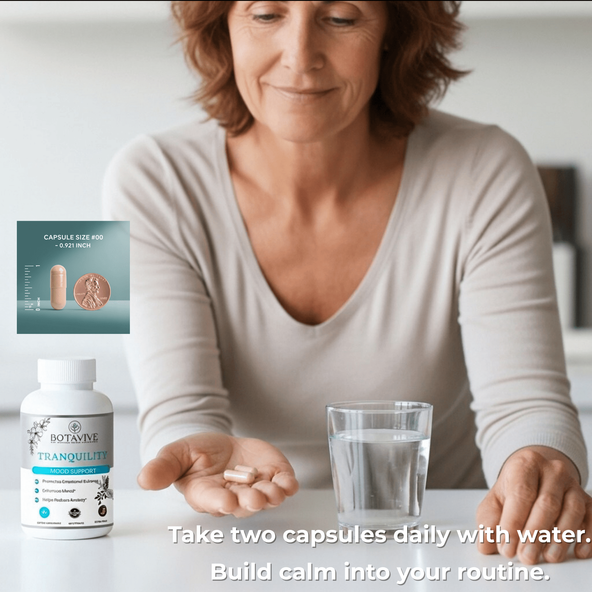 Botavive Tranquility - Stress & Anxiety Relief for Daily Calm - Botavive