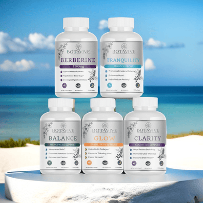 Total Wellness Bundle – 5 Essentials for Radiance, Balance & Vitality - Botavive