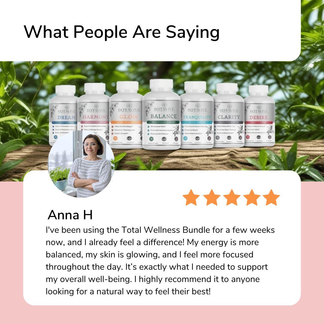 Total Wellness Bundle – 5 Essentials for Radiance, Balance & Vitality - Botavive