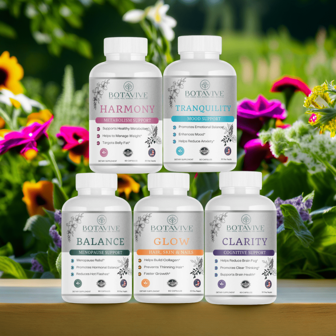 Total Wellness Bundle – 5 Essentials for Radiance, Balance & Vitality - Botavive