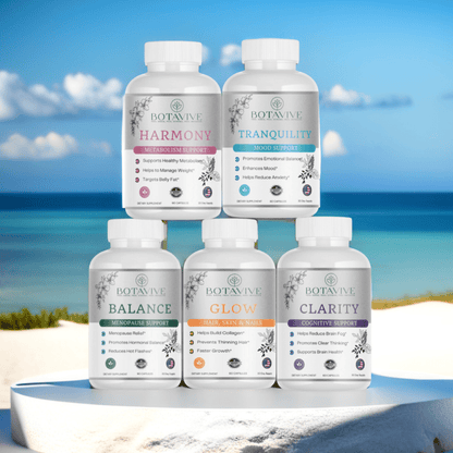 Total Wellness Bundle – 5 Essentials for Radiance, Balance & Vitality - Botavive