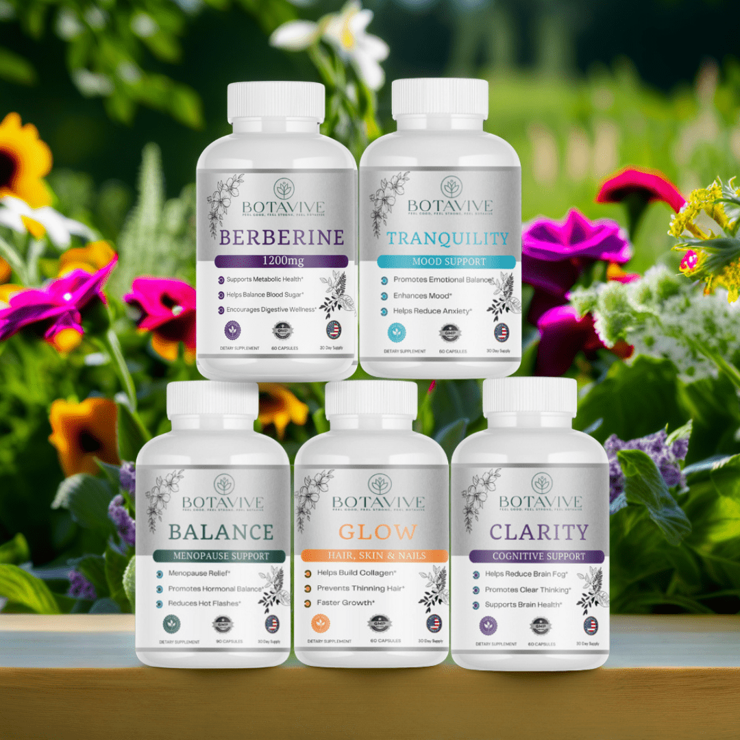 Total Wellness Bundle – 5 Essentials for Radiance, Balance & Vitality - Botavive