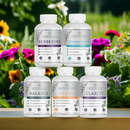 Total Wellness Bundle – 5 Essentials for Radiance, Balance & Vitality - Botavive